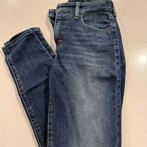 Lucky Brand Women's High Rise Jeans - Dark Blue